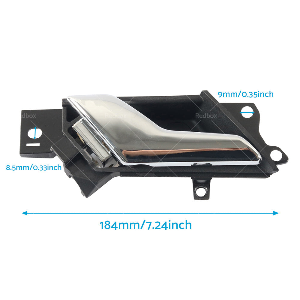 Left Inner Door Handle Chrome Fit For Holden Captiva 5 Seater 2006 - 2018