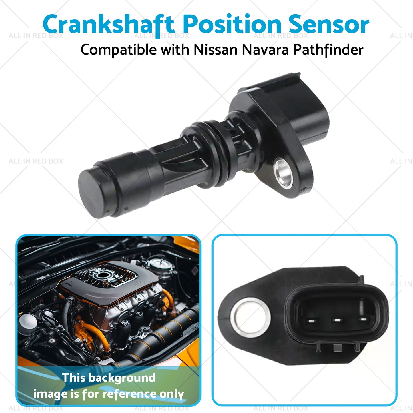 Crankshaft Position Sensor Suitable For Nissan Navara D40 Pathfinder R51 2. 5L