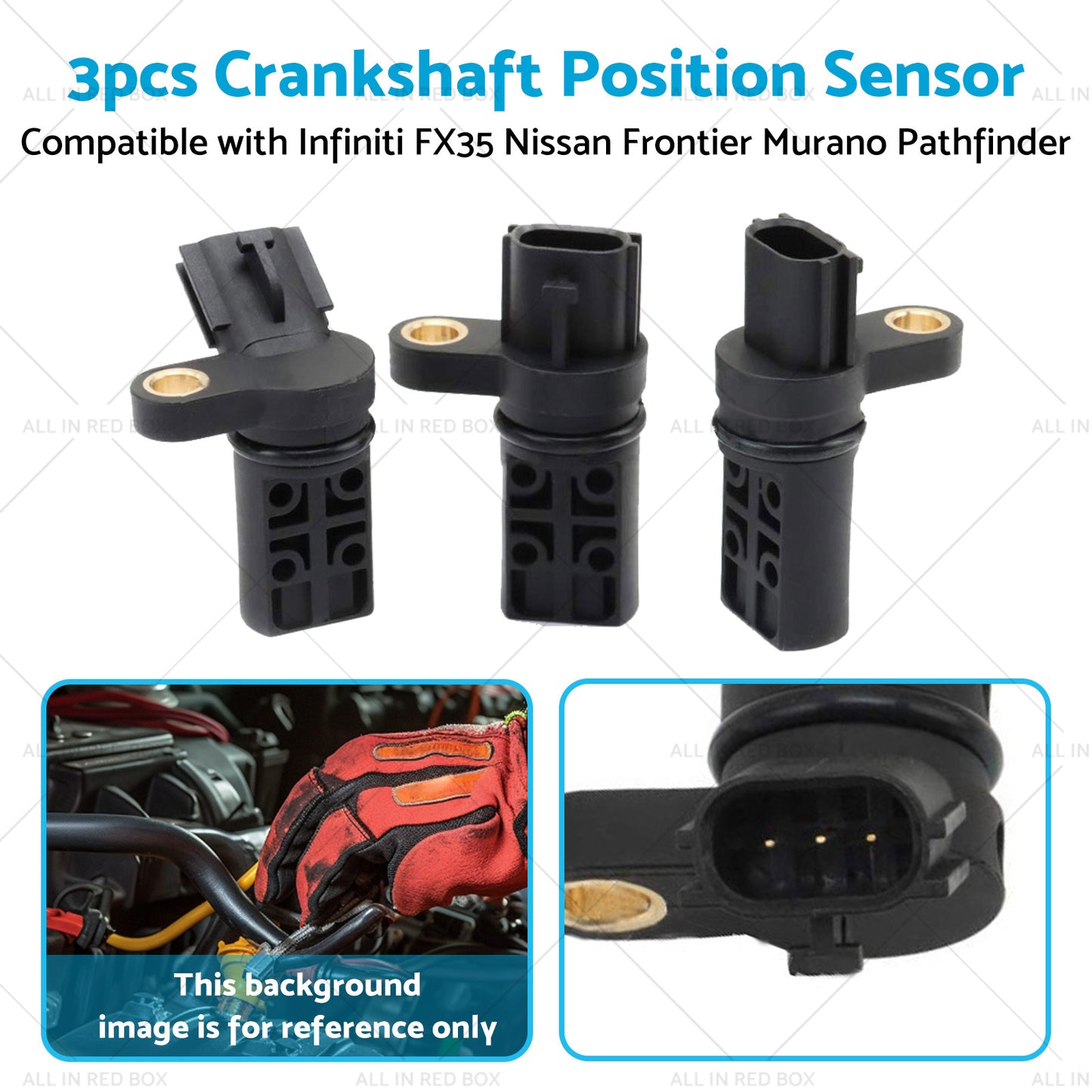 {{ 3x Crankshaft Position Suitable for Nissan Altima Pathfinder Quest Infiniti G35 }} - Buy Car Parts Online at {{ Kaka Auto Parts }}.