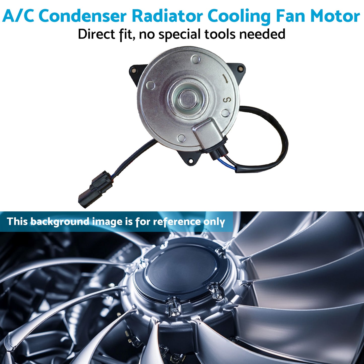 {{ A/C Condenser Radiator Cooling Fan Motor Suitable For Honda Accord 19030-R40-A01 }} - Buy Car Parts Online at {{ Kaka Auto Parts }}.
