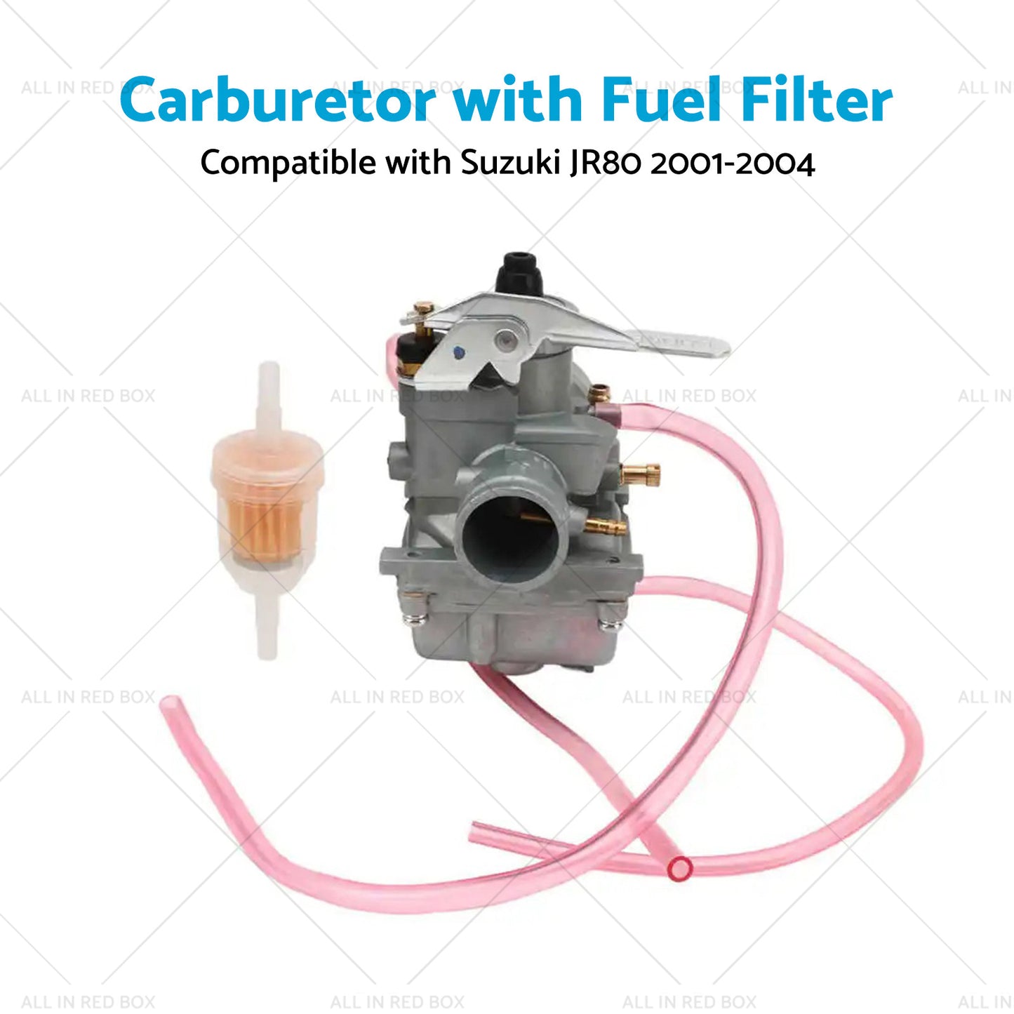 {{ 1x Carburetor with Fuel Filter Assembly Suitable for Suzuki JR80 2001-2004 Bike }} - Buy Car Parts Online at {{ Kaka Auto Parts }}.