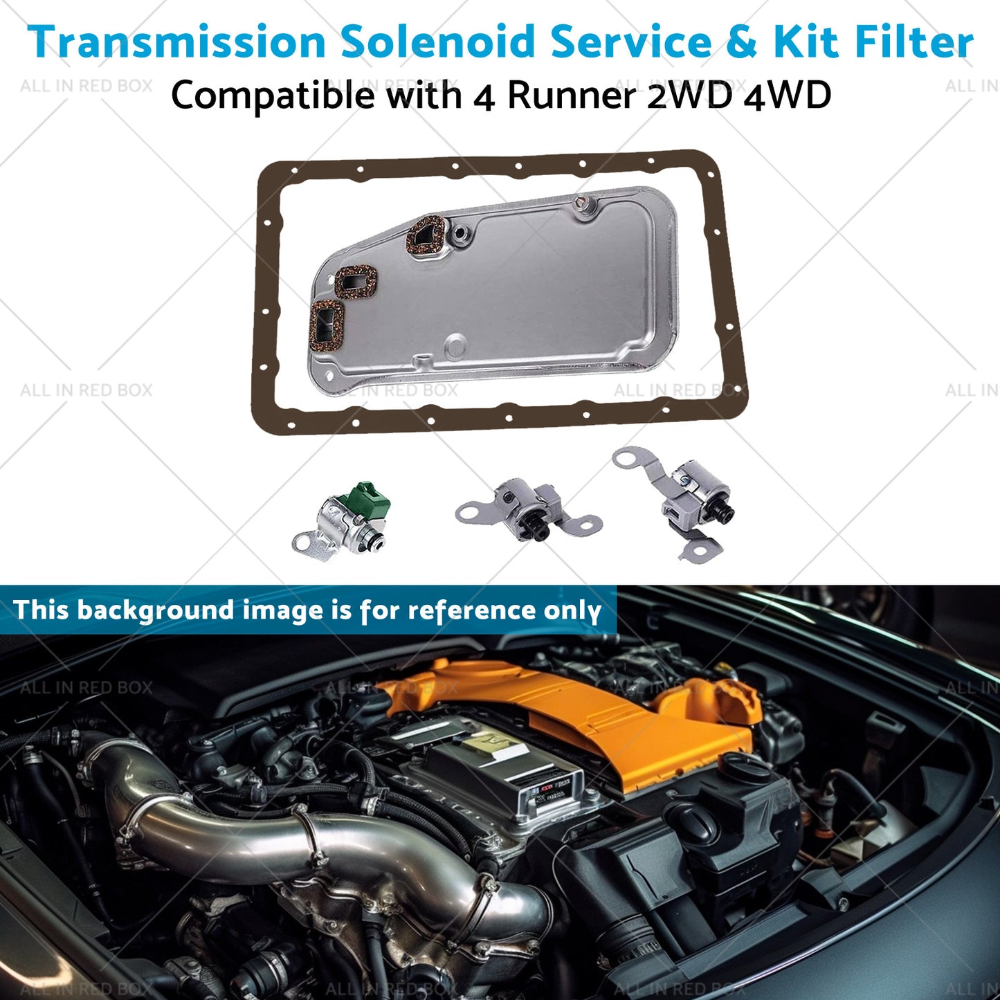 Transmission Solenoid Service and Kit Filter Suitable for 4 Runner 2WD 4WD 00-04