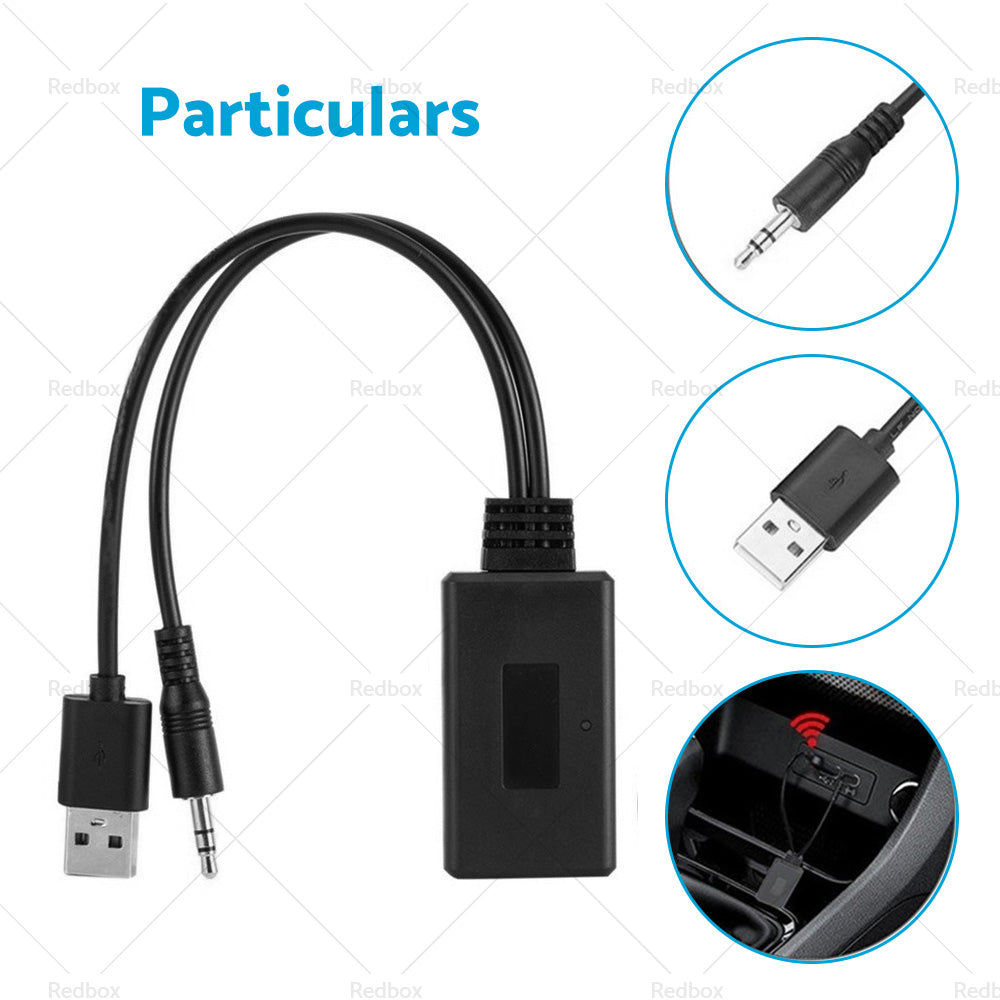 Car Bluetooth-compatible Radio AUX Cable Adapter Accessories For BMW E90 E91 E92