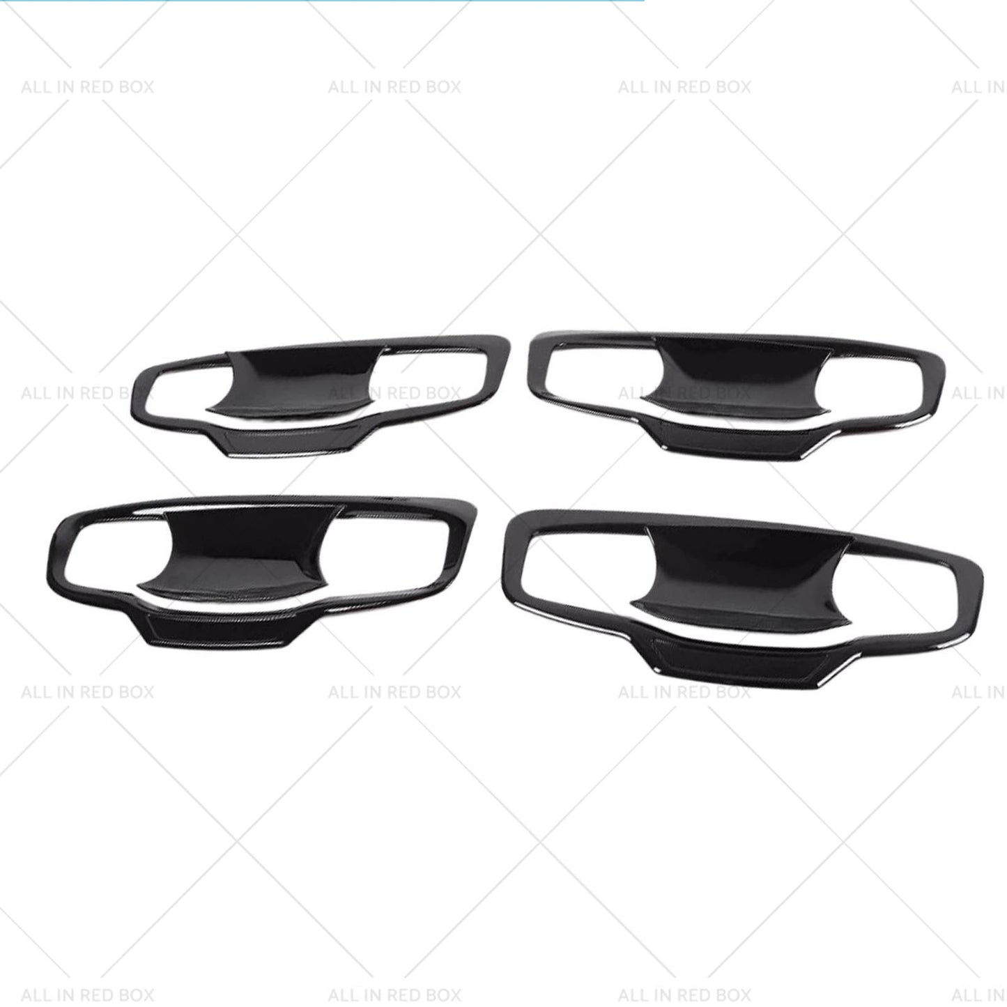 Door Handle Bowl Cover Trim Gloss Black Suitable For Mitsubishi Triton MV 2024+