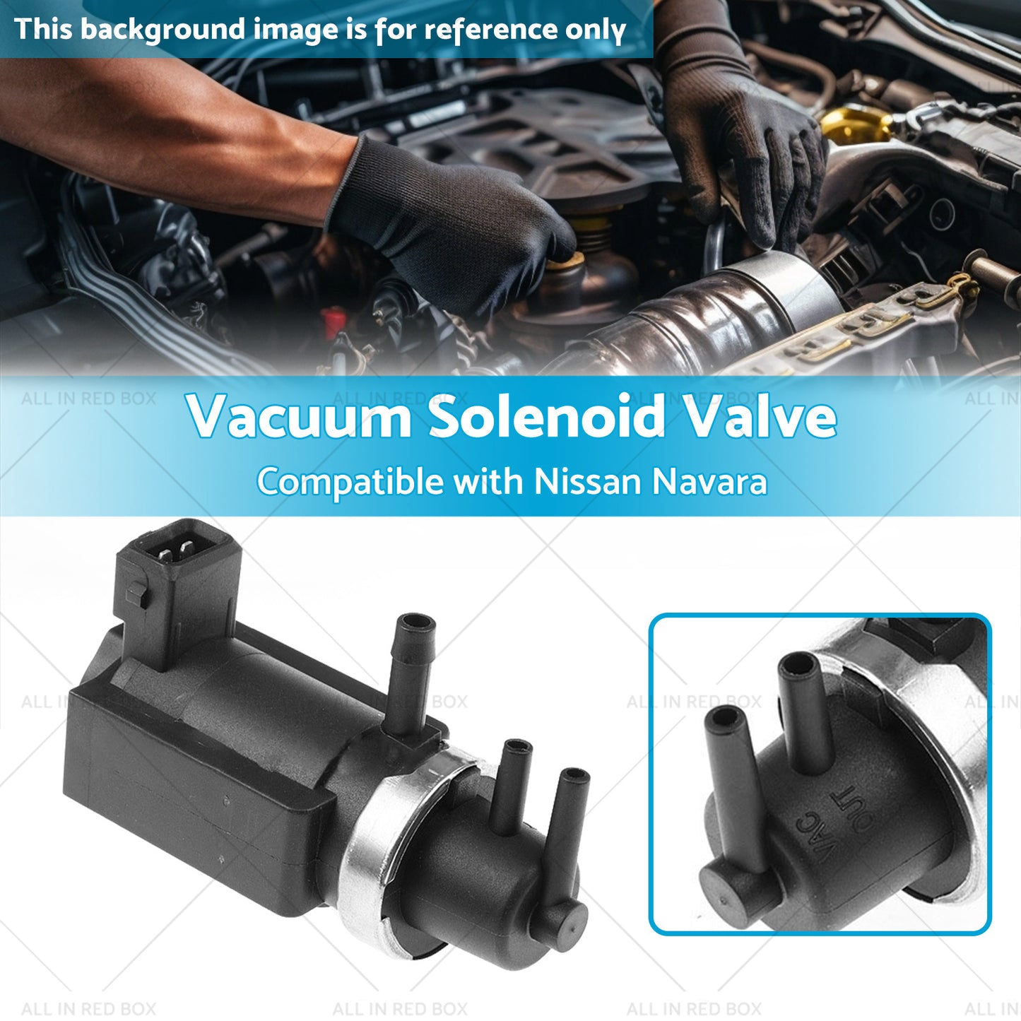 {{ Vacuum Solenoid Valve Suitable for Nissan Pathfinder R51 2. 5L Navara D40 05-15 }} - Buy Car Parts Online at {{ Kaka Auto Parts }}.