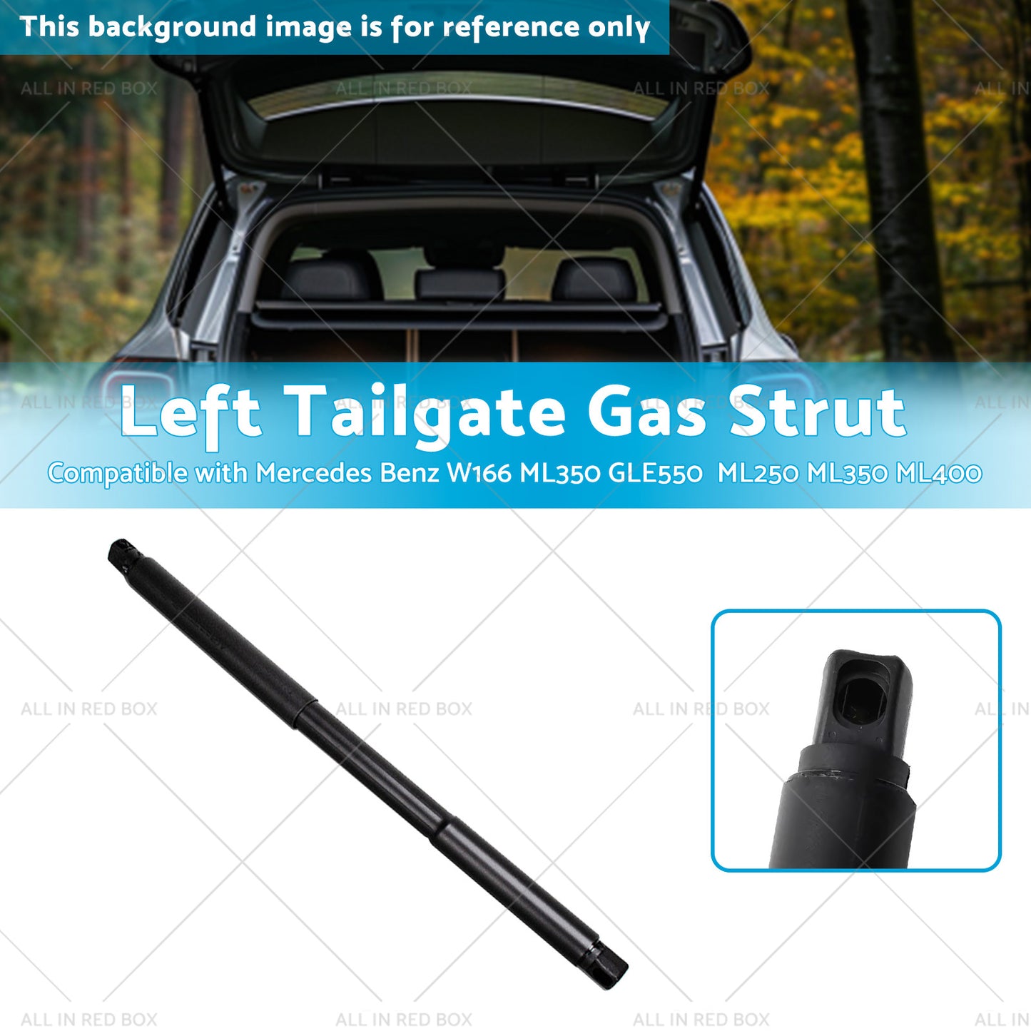 {{ Rear Left Tailgate Gas Strut Suitable for Mercedes Benz W166 ML350 450 }} - Buy Car Parts Online at {{ Kaka Auto Parts }}.