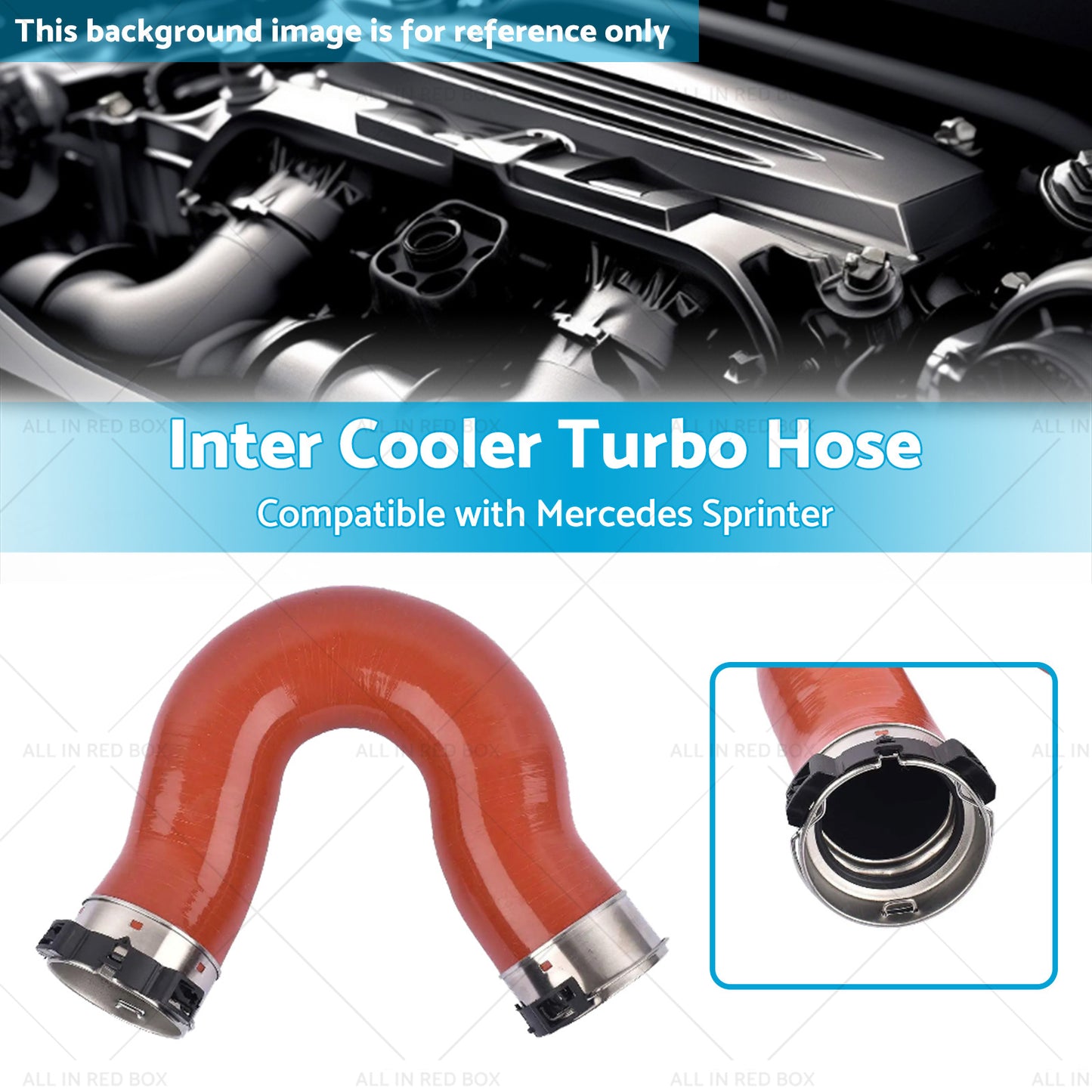 {{ Inter Cooler Turbo Hose Pipe Suitable for Mercedes-Benz Sprinter W906 9065285082 }} - Buy Car Parts Online at {{ Kaka Auto Parts }}.
