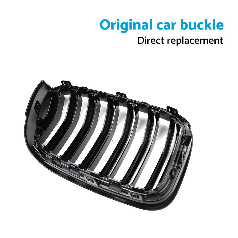 Front Bumper Kidney Grille Grill Suitable For BMW X3 F25 / X4 F26 2014-2017