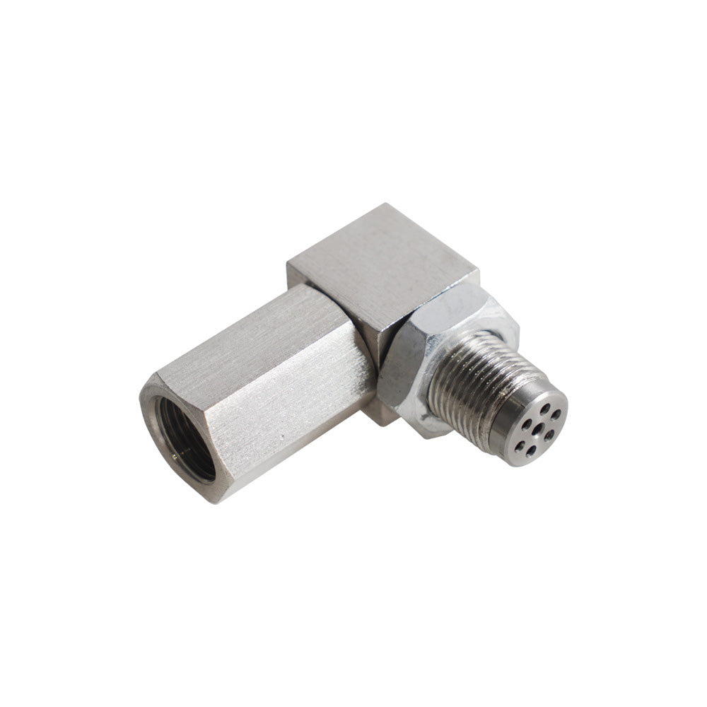 90¡ã Oxygen O2 Sensor Spacer Adapter CEL Eliminator Mini Cat Catalytic Converter
