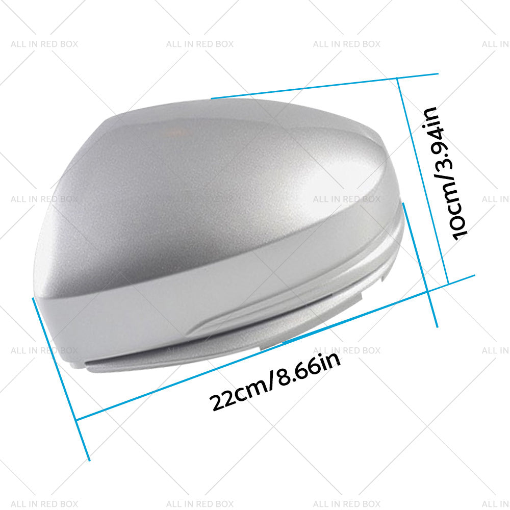 {{ Left Wing Mirror Cap Cover Suitable For Honda Jazz GK 15-18 City 14-18 LH Silver }} - Buy Car Parts Online at {{ Kaka Auto Parts }}.