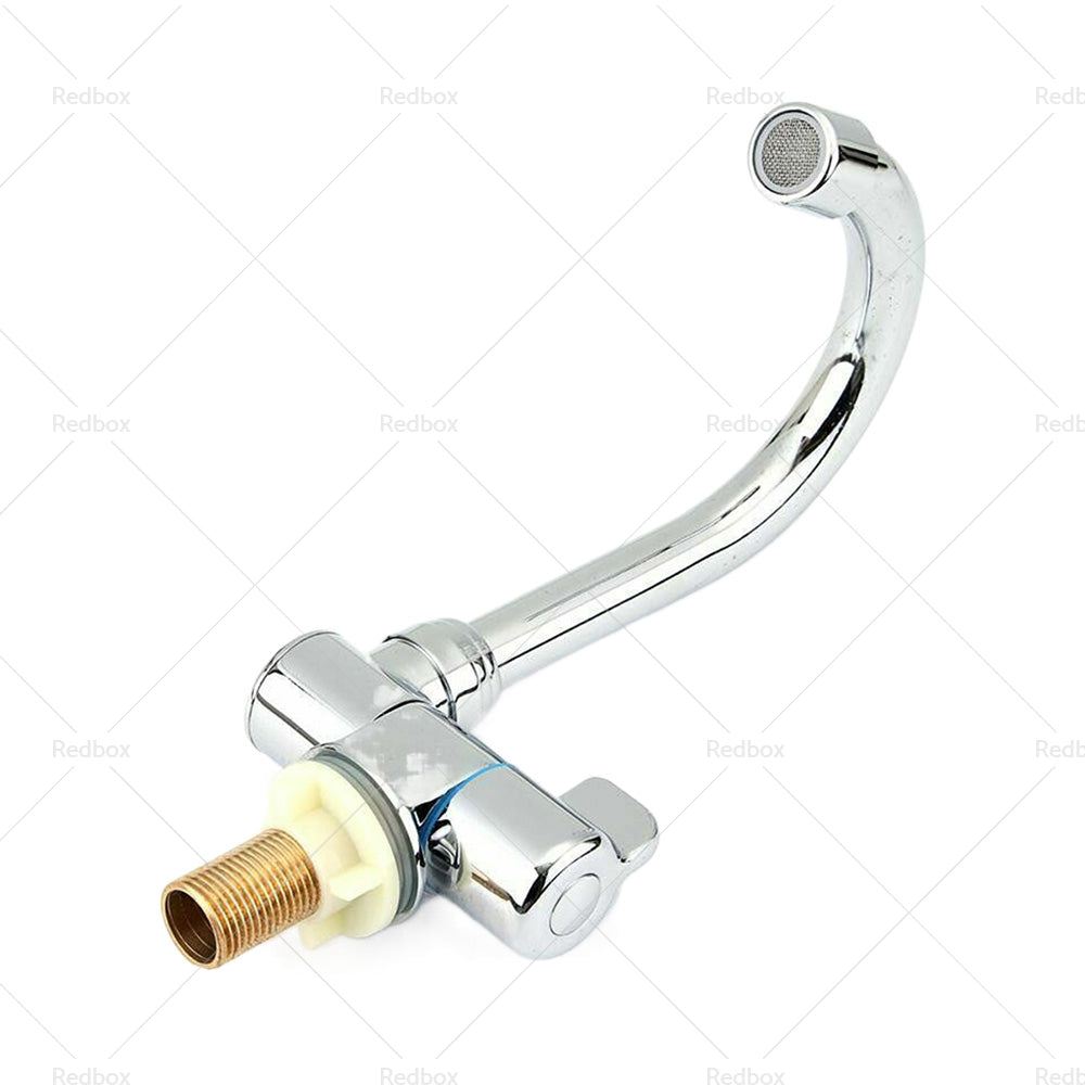 {{ For RV Motorhome Faucet Single Cold Water Tap 360 Degree Rotation 1 or 2in Mounting }} - Buy Car Parts Online at {{ Kaka Auto Parts }}.