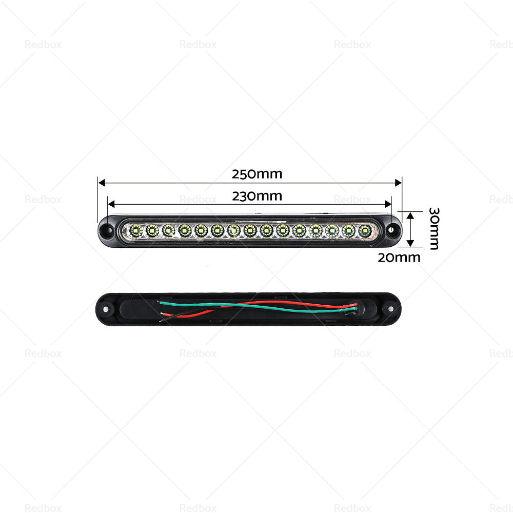 {{ 2x15 LED Tailer Stop Reverse Light Bar Suitable For Truck Boat Caravan Tail Lamp }} - Buy Car Parts Online at {{ Kaka Auto Parts }}.