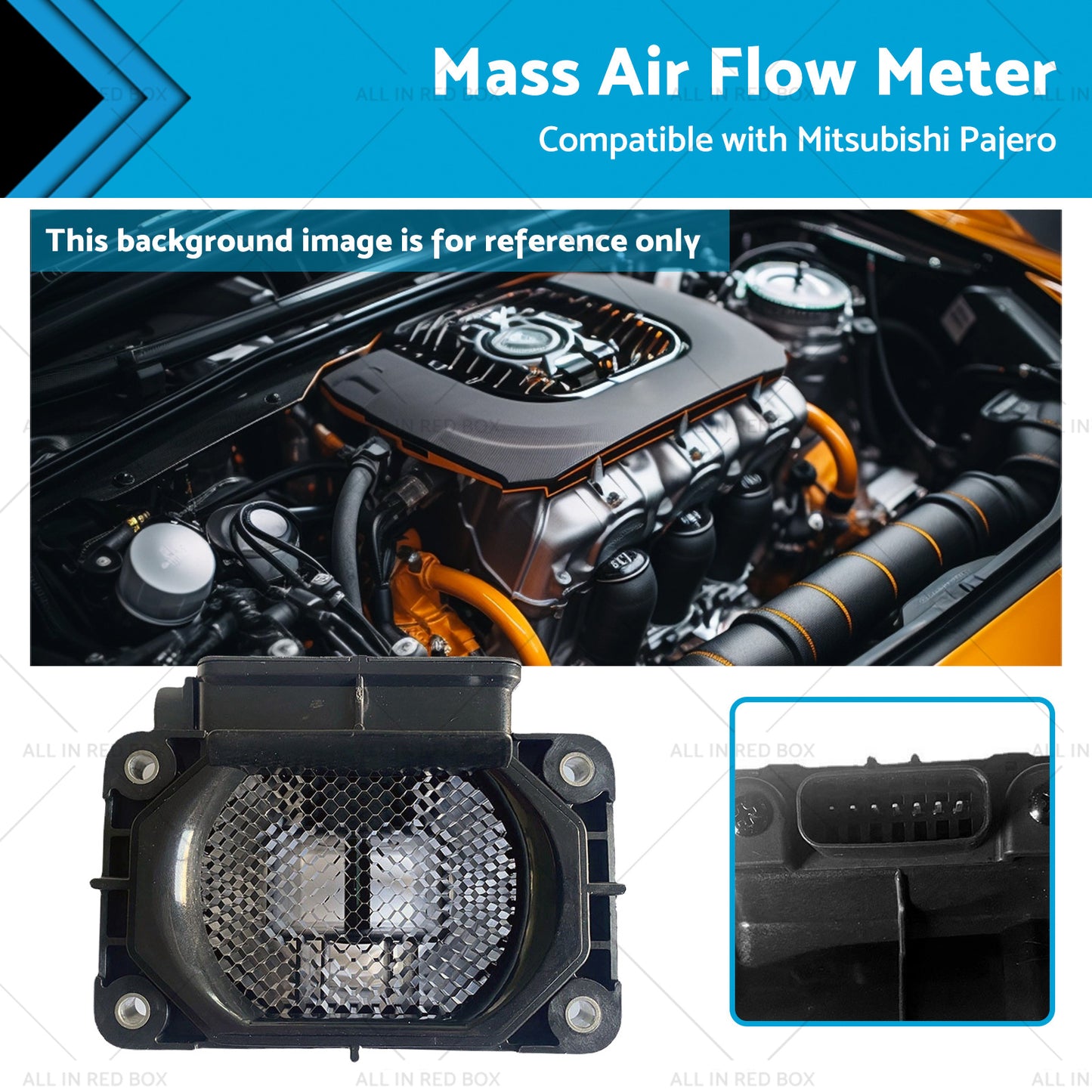 {{ E5T08071 Mass Air Flow Meter Suitablefor Mitsubishi Pajero NM NP 3. 5L 3. 8L Magna }} - Buy Car Parts Online at {{ Kaka Auto Parts }}.