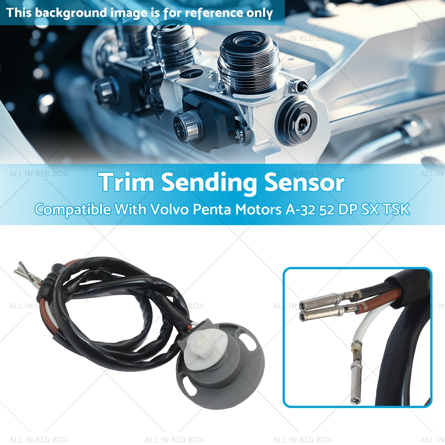 {{ Trim Sensor/Sender Assembly Suitable For Volvo Penta Motors DP-S1 DPS-C SX-CLT }} - Buy Car Parts Online at {{ Kaka Auto Parts }}.