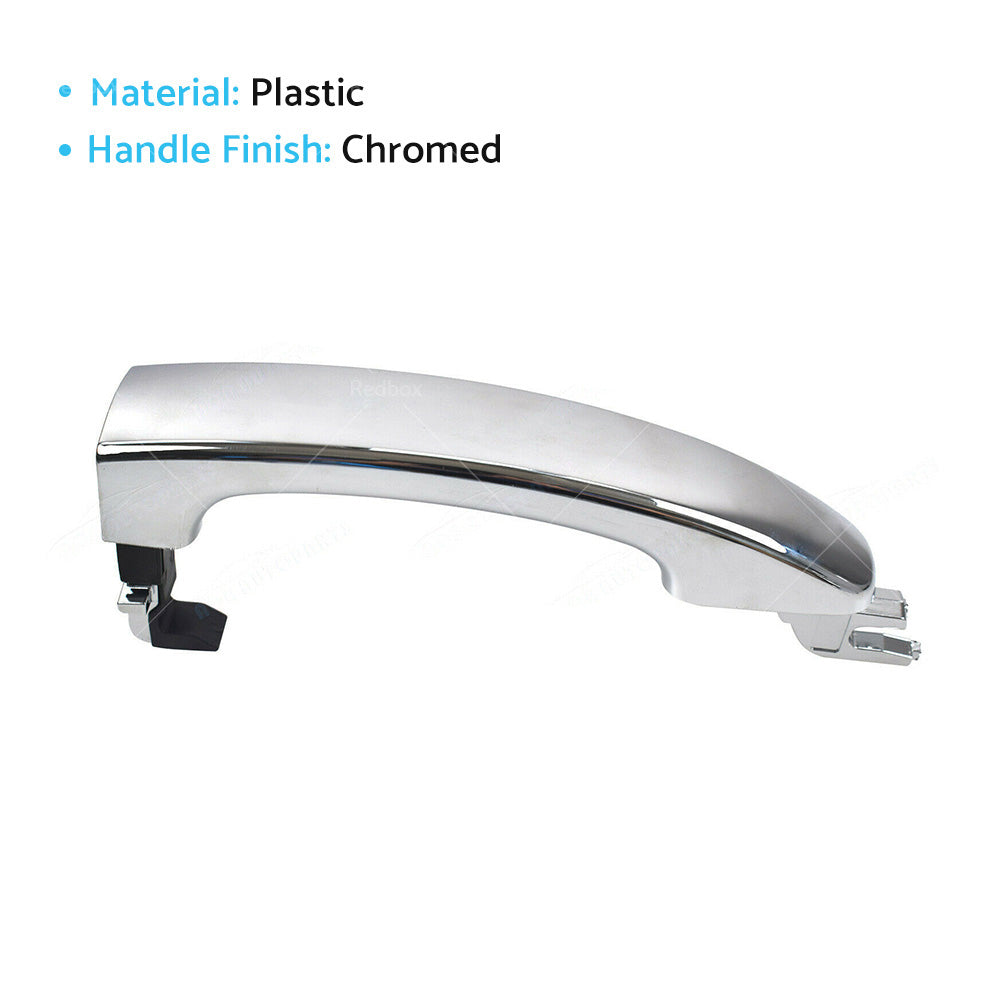 {{ Full Set 4PCS Outer Door Handle Chrome Suitable For Ford FG Falcon G6 XT XR6 XR8 }} - Buy Car Parts Online at {{ Kaka Auto Parts }}.