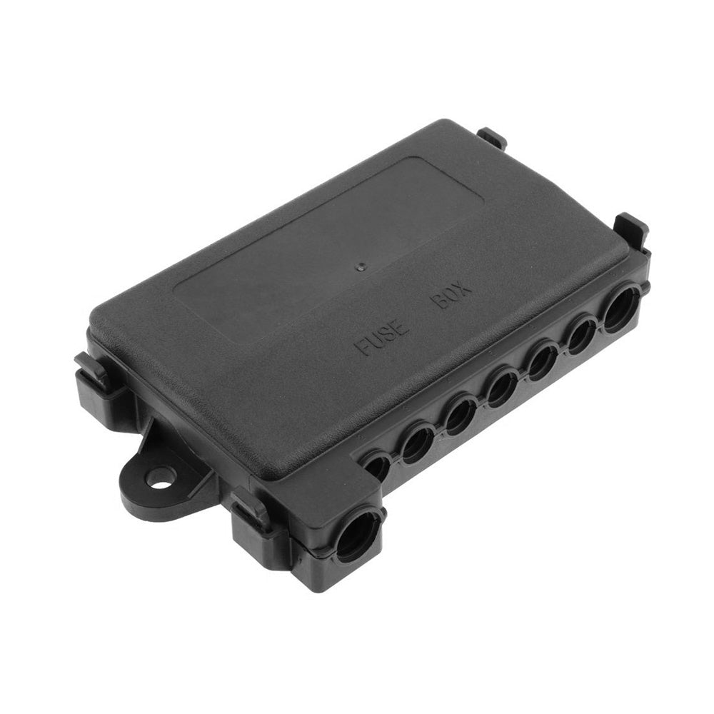 7 Way Multi Fuse Block Box Holder 9PCS 12-32V FUSES INCLUDED Car Auto