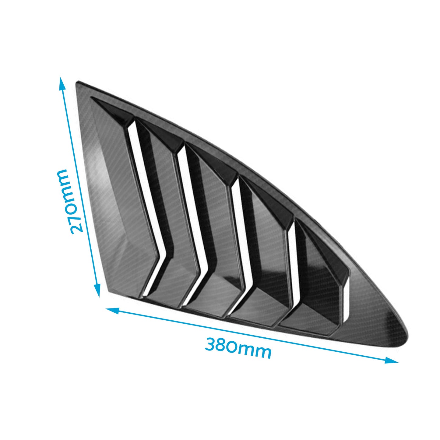 Car Rear Window Louver Cover Trim Suitable For Toyota 86/Subaru BRZ 2013-2019