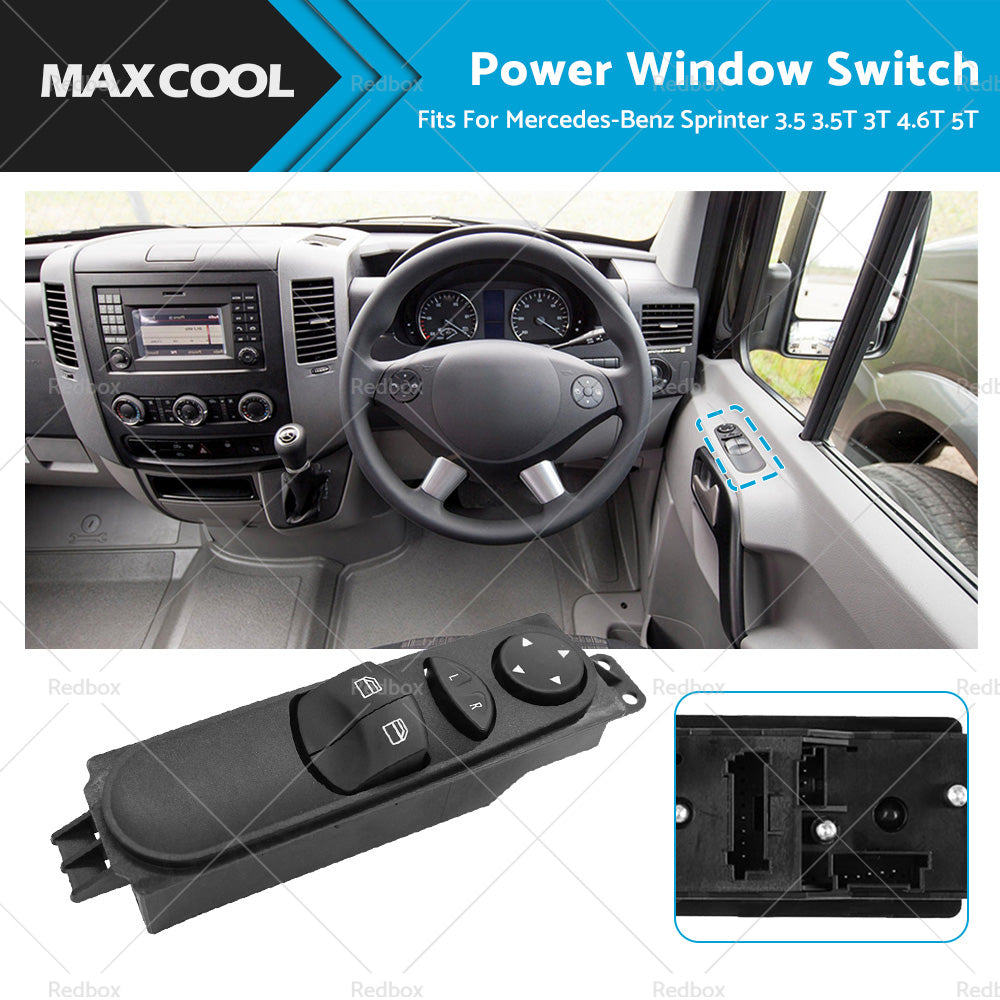 {{ For Mercedes-Benz Sprinter W906 Master Window Switch Control A9065451213 LED }} - Buy Car Parts Online at {{ Kaka Auto Parts }}.