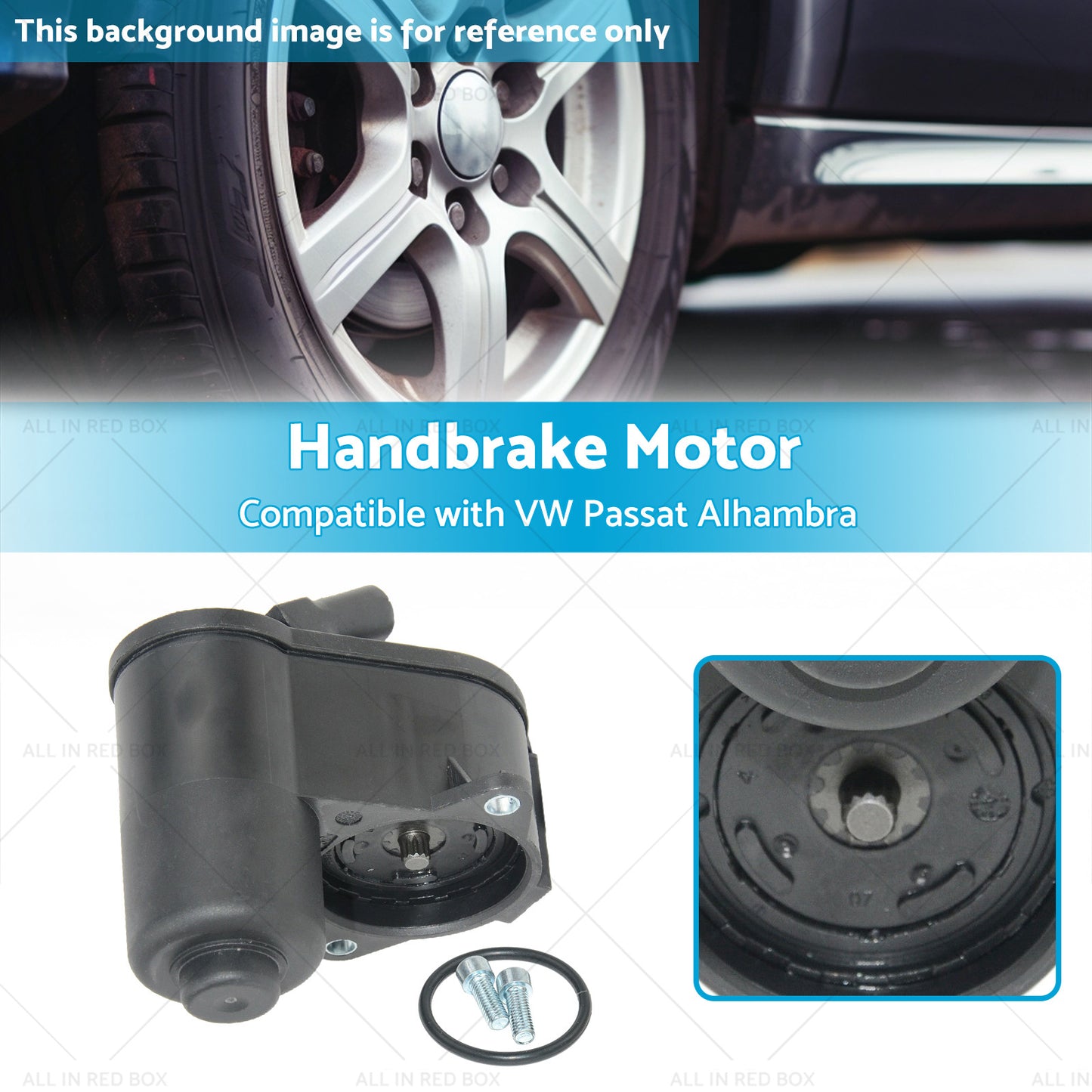 {{ 3C0998281A 3C0998281B Handbrake Motor Suitable for Audi VW Passat Alhambra 08-15 }} - Buy Car Parts Online at {{ Kaka Auto Parts }}.