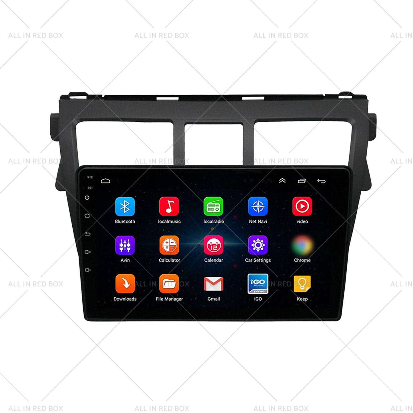 {{ Android 13 Car Radio Wifi Stereo CarPlay Suitable for Toyota VIOS Yaris 07-12 }} - Buy Car Parts Online at {{ Kaka Auto Parts }}.