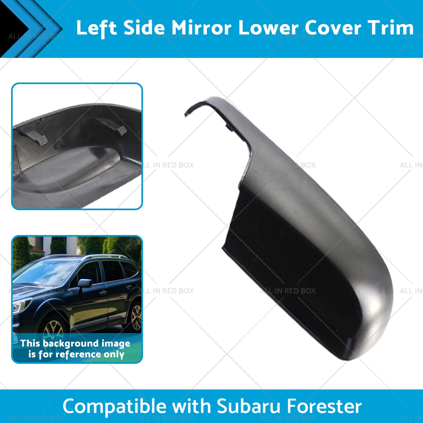 {{ Left Side Mirror Lower Cover Trim Suitable for 12-18 Subaru Forester XV G4X }} - Buy Car Parts Online at {{ Kaka Auto Parts }}.