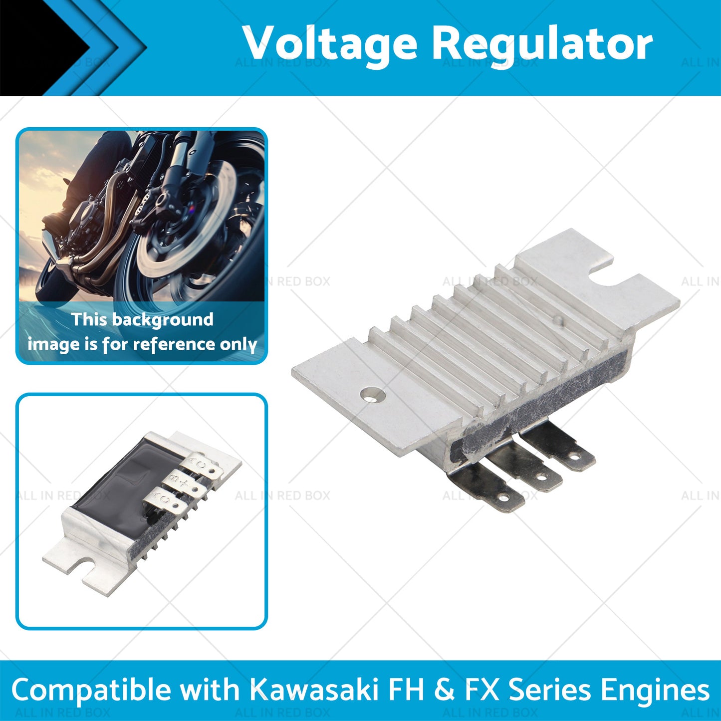 {{ 21066-7011 Voltage Regulator Suitable for Kawasaki FH and FX Series Engines }} - Buy Car Parts Online at {{ Kaka Auto Parts }}.