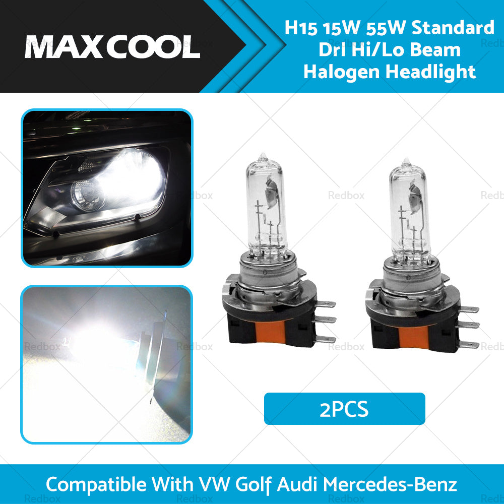 {{ H15 15W 55W DRL Hi Lo Beam Halogen Headlight Suitable For Golf Mercedes }} - Buy Car Parts Online at {{ Kaka Auto Parts }}.
