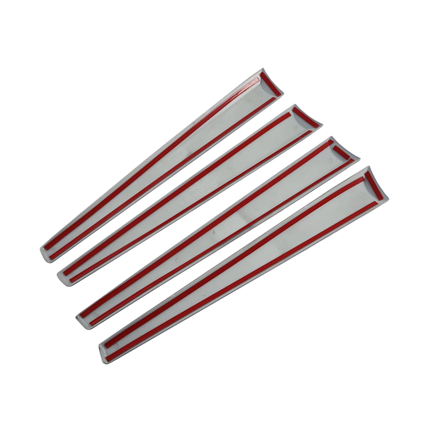 4X Carbon ABS Interior Door Panel Cover Trim Suitable For Toyota Hilux 2015-2021
