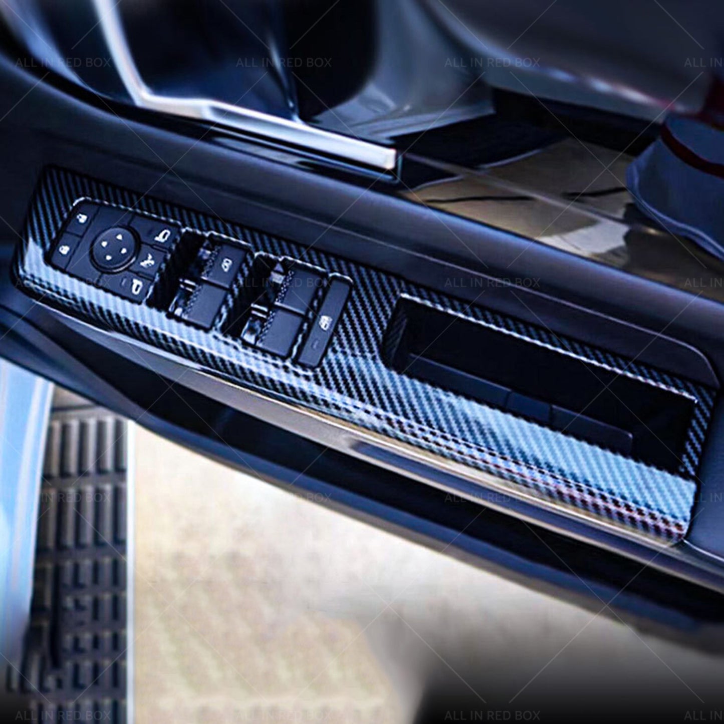 Inner Window Lift & Handle Panel Cover Trim Suitable For Mitsubishi Triton 23-25