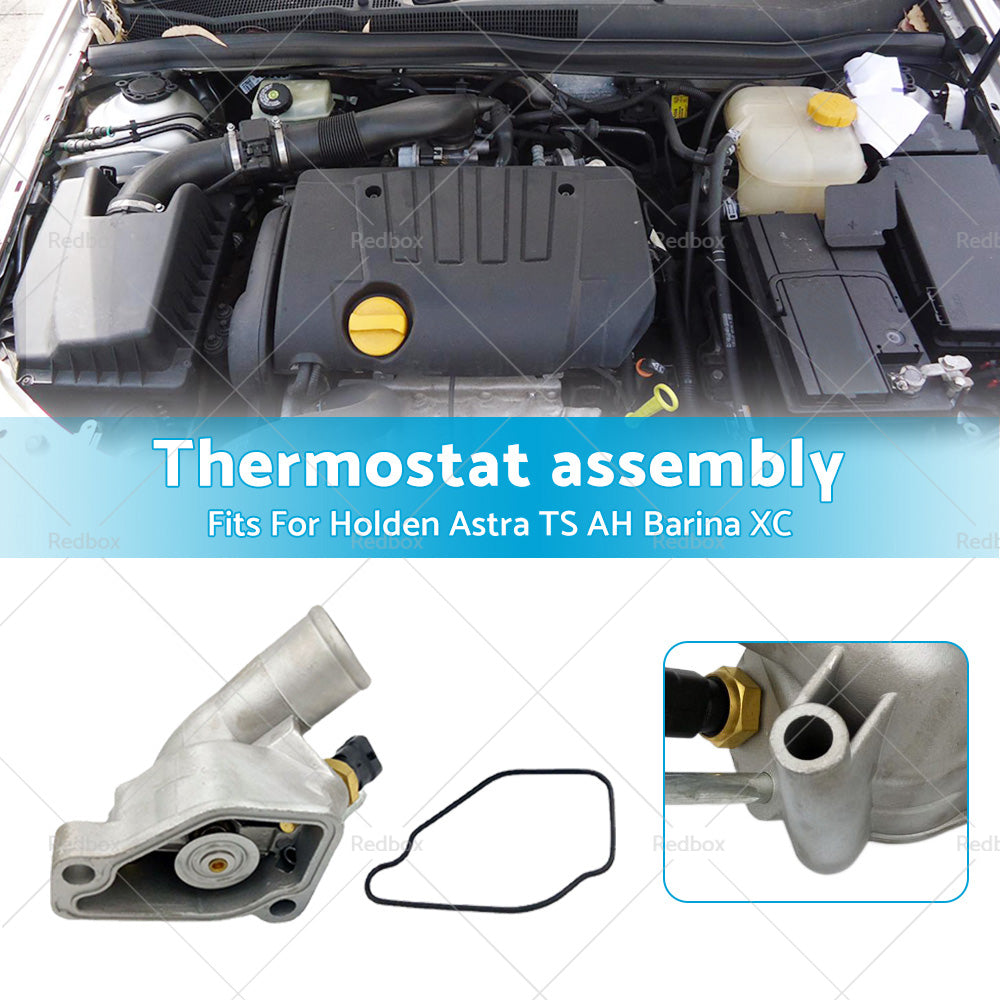 {{ Thermostat and Housing with Switch Assembly For Holden Astra TS AH and Barina XC AU }} - Buy Car Parts Online at {{ Kaka Auto Parts }}.