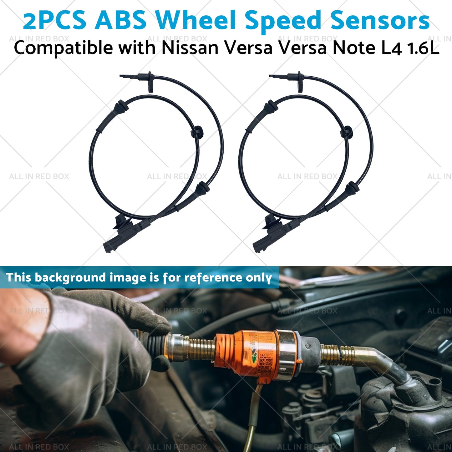 {{ 2x Front L or R ABS Wheel Speed Sensor Suitable for Versa 12-19 Versa Note 14-19 }} - Buy Car Parts Online at {{ Kaka Auto Parts }}.