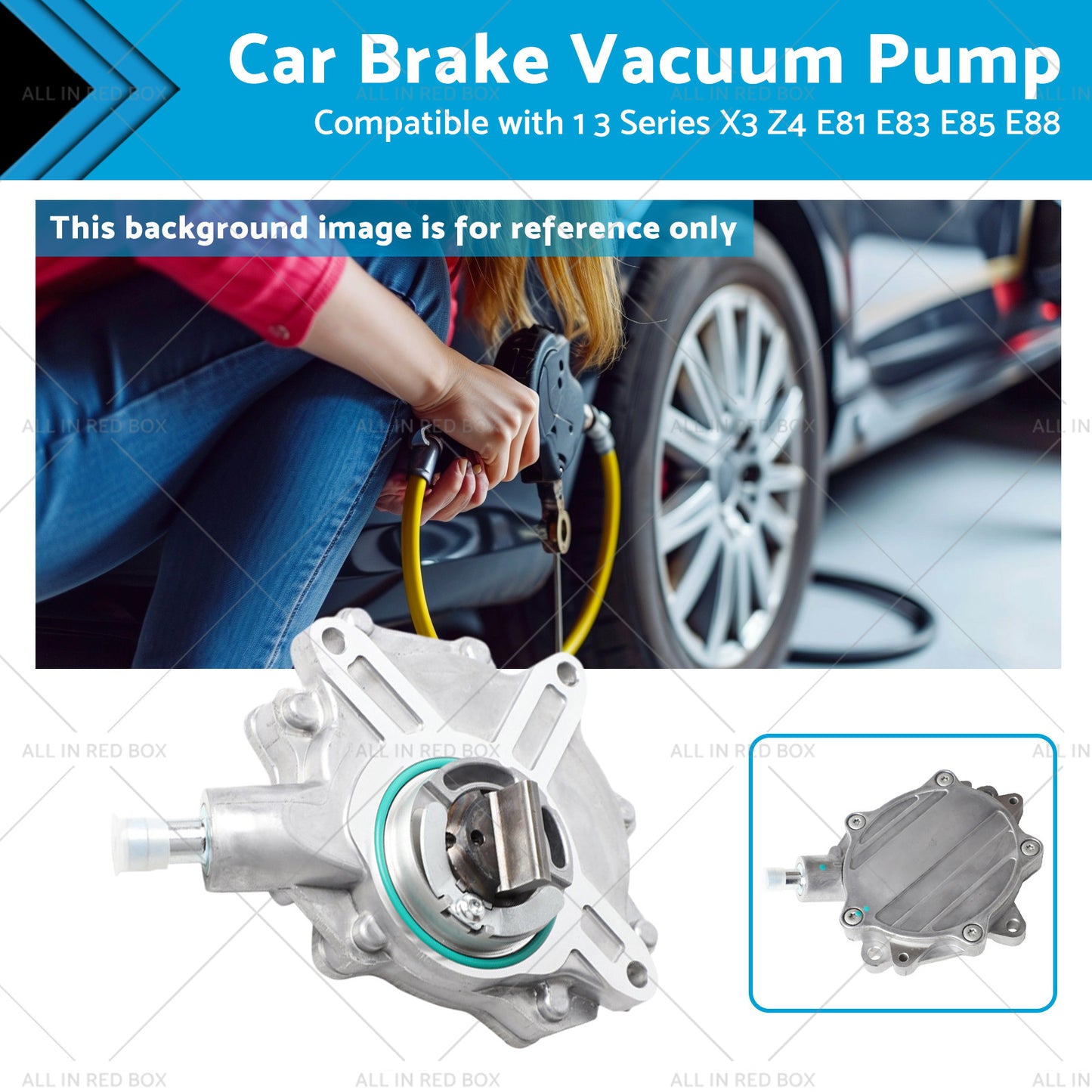 {{ 11667635656 Car Brake Vacuum Pump Suitable for 1 3 Series X3 Z4 E81 E83 E85 E88 }} - Buy Car Parts Online at {{ Kaka Auto Parts }}.