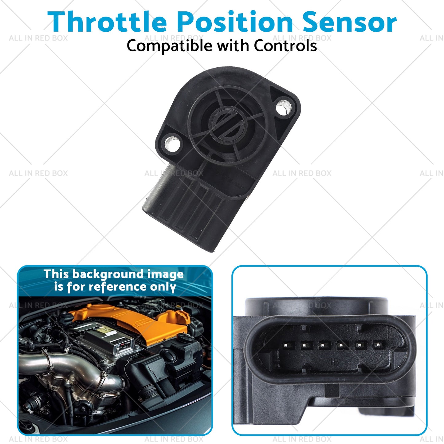{{ 1x Throttle Position Sensor Suitable for Controls 131973 133284 2603893C91 }} - Buy Car Parts Online at {{ Kaka Auto Parts }}.