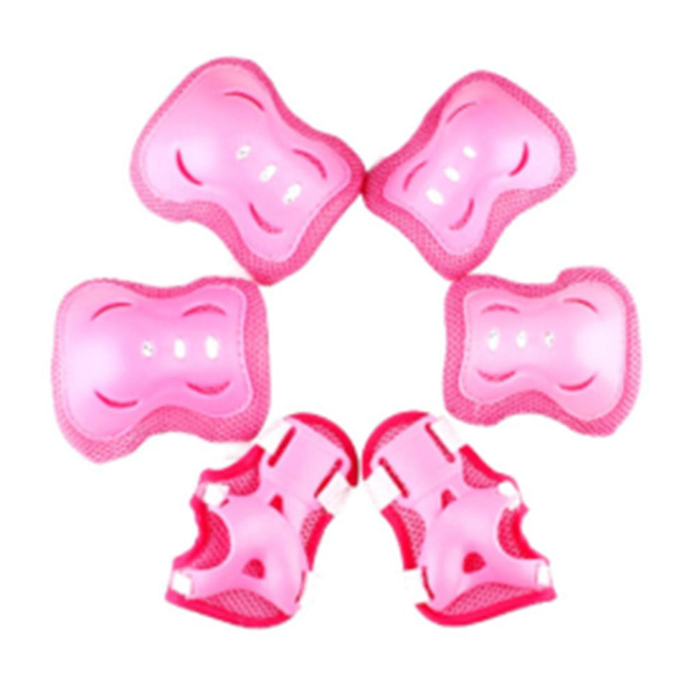 Kids Cycling Roller Ski Skate Skating KNEE ELBOW WRIST Safety Gear Pads
