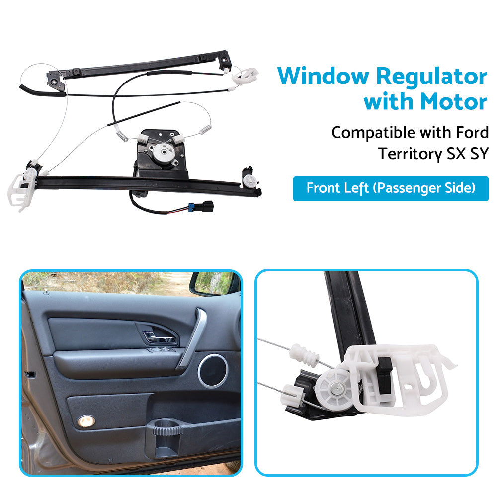 {{ Suitable for Ford Territory SX SY SZ 04-17 Front Left Window Regulator w Motor }} - Buy Car Parts Online at {{ Kaka Auto Parts }}.