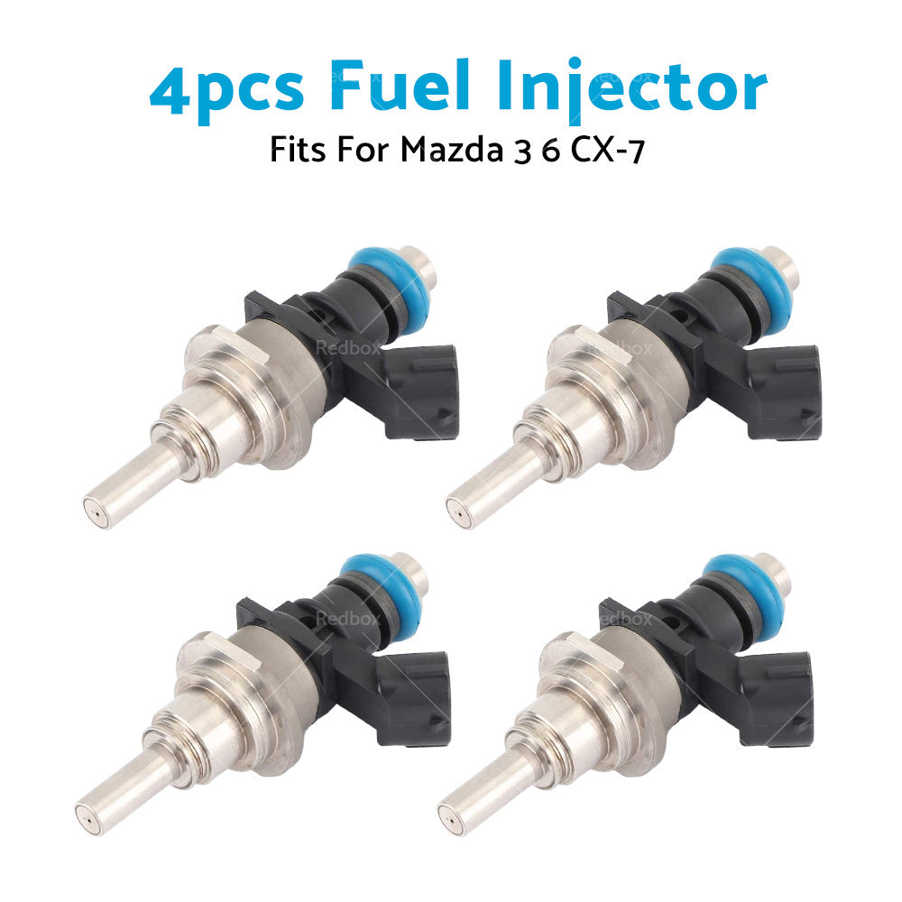{{ 4PCS Fuel Injector Suitable For Mazda 3 BK 6 CX7 L3 2. 3L DOHC Turbo E7T20171 }} - Buy Car Parts Online at {{ Kaka Auto Parts }}.
