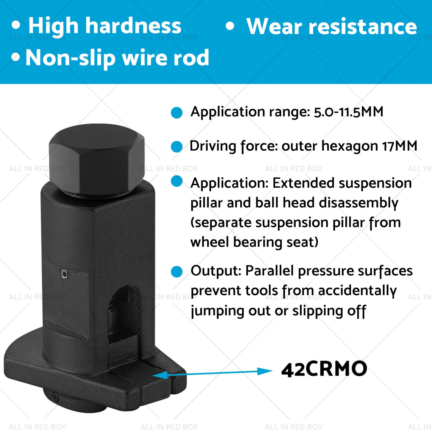 {{ Wear Resistant Portable Horn Ball Head Separator for Spherical Hub Bearing Seat }} - Buy Car Parts Online at {{ Kaka Auto Parts }}.