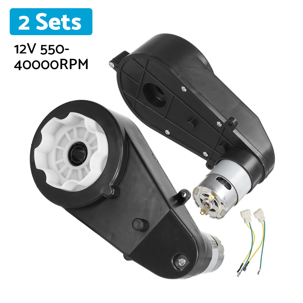 12V 40000RPM Electric Motor Gearbox Suitable For Children’s Ride-On Bikes and Cars
