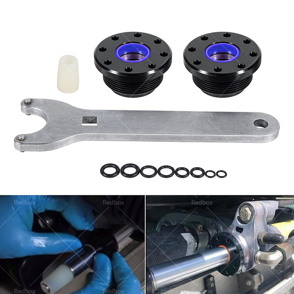 Fit for Seastar Front Mount Hydraulic Steering Cylinder Seal Kit with Pin Wrench