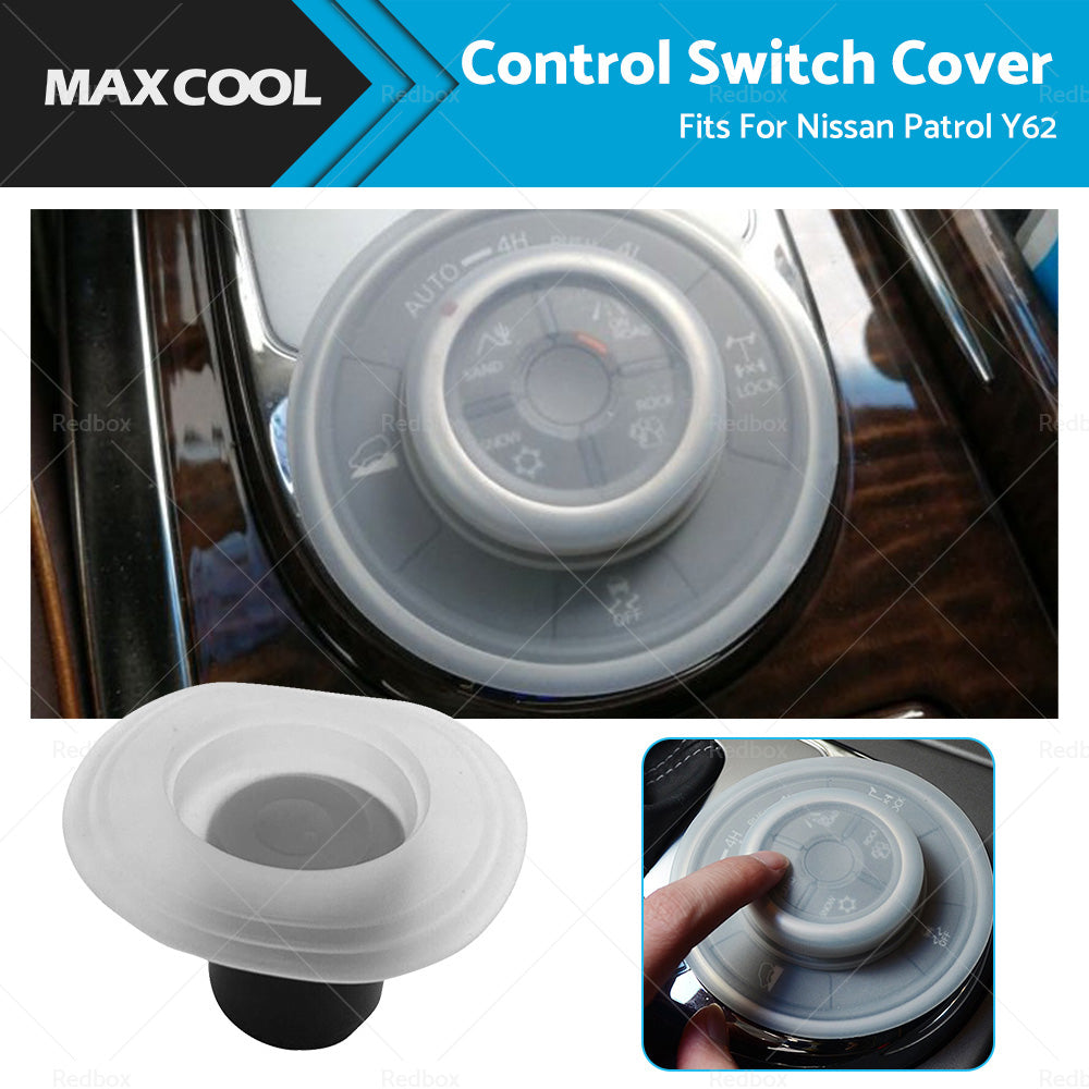 Driving Mode Select Switch Silicone COVER For Nissan Patrol Y62 2012-2022 4WD