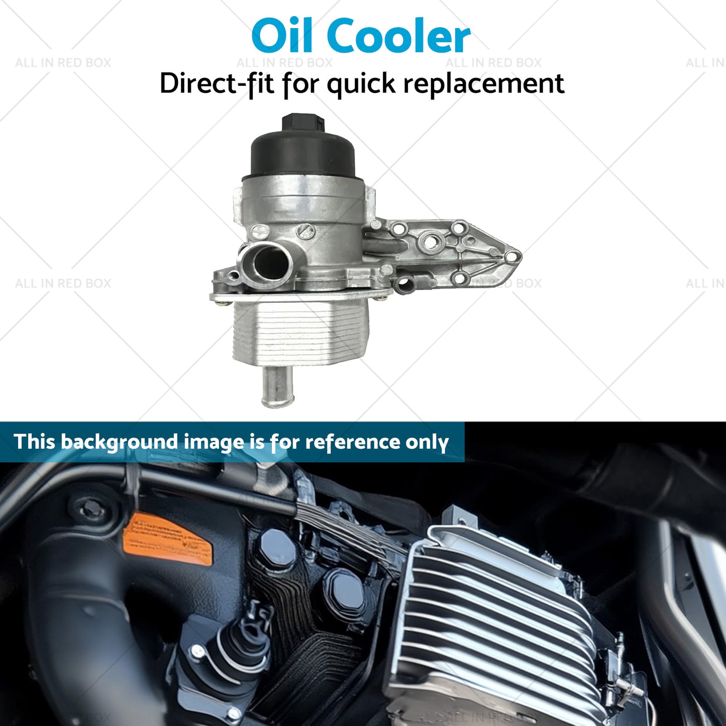 {{ Oil Cooler Suitable For Ford Transit VH VJ 2.4L Duratorq 2000-2006 YC1Q6B624AK }} - Buy Car Parts Online at {{ Kaka Auto Parts }}.