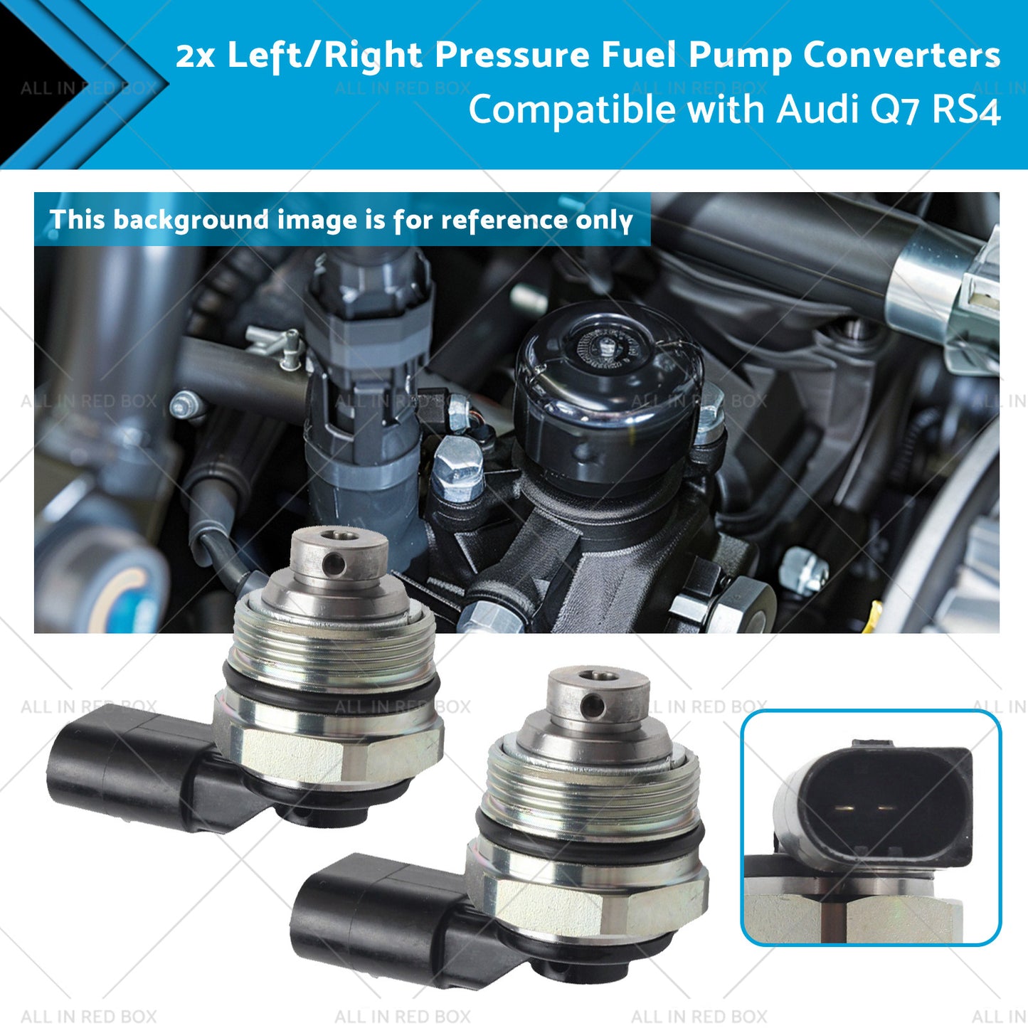 {{ 2x Left or Right Pressure Fuel Pump Converters Suitable for Audi TT Q7 RS4 VW Golf }} - Buy Car Parts Online at {{ Kaka Auto Parts }}.