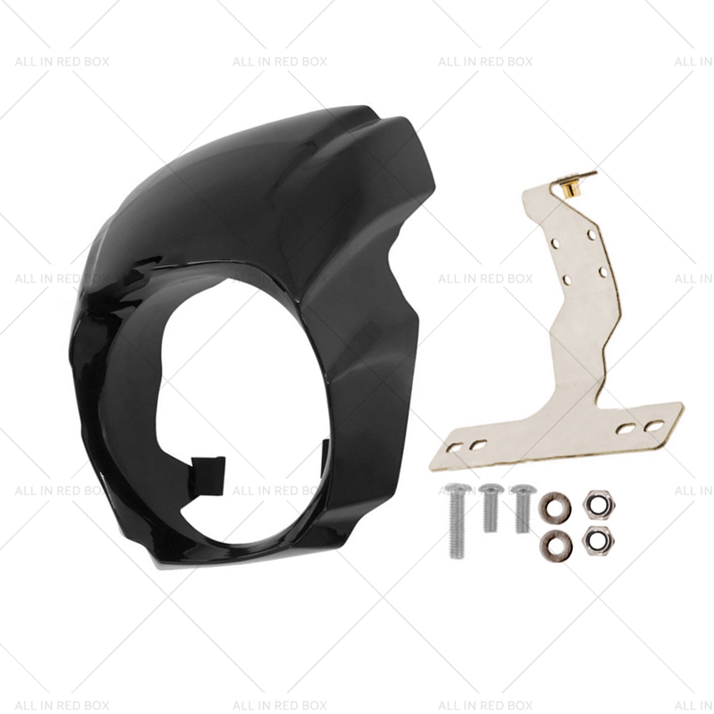 {{ 1x Front Headlight Fairing Cover Mask Suitable for Harley Softail Breakout 18-23 }} - Buy Car Parts Online at {{ Kaka Auto Parts }}.