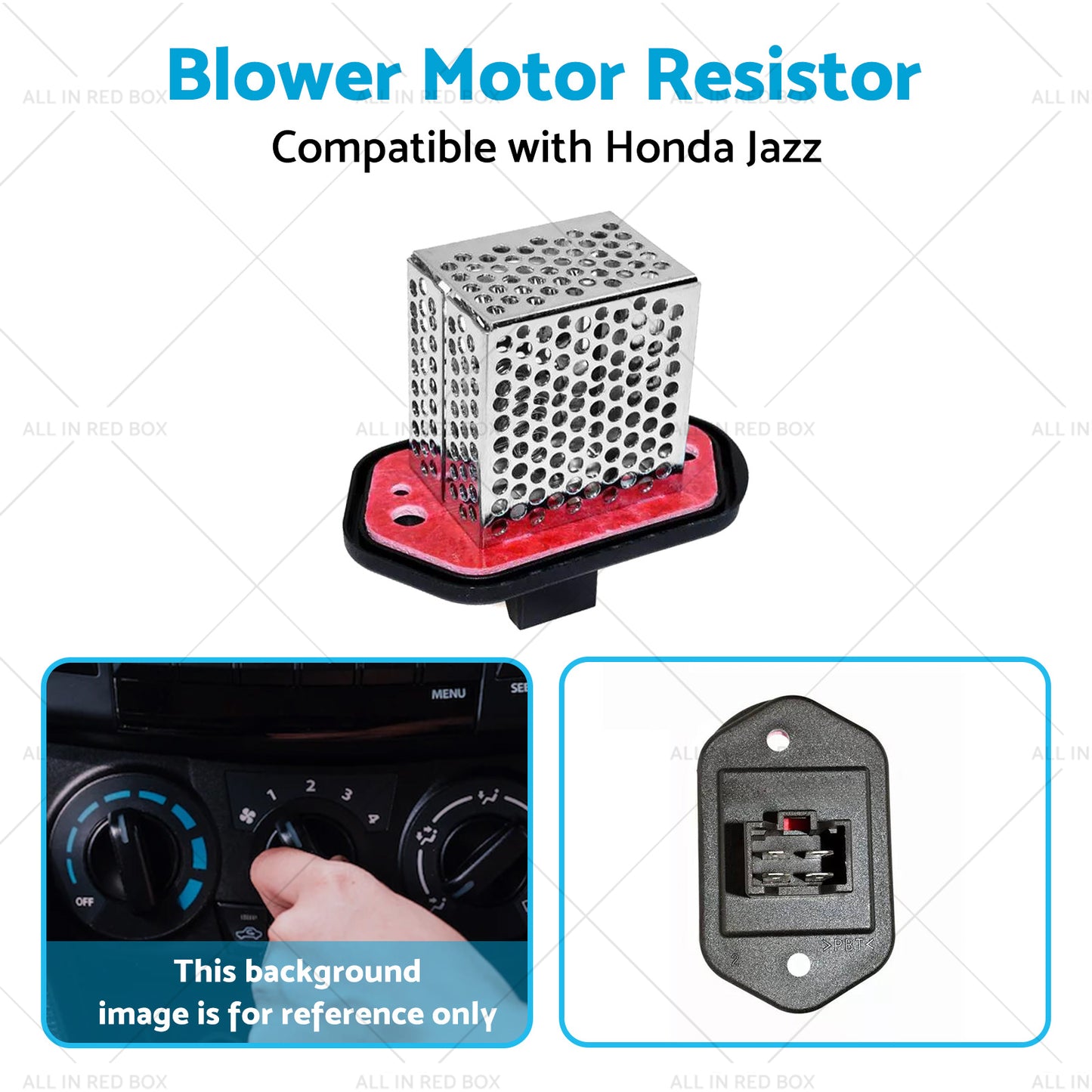 {{ Blower Motor Regulator Resistor Heater Transistor Suitable for Honda Jazz 09-12 }} - Buy Car Parts Online at {{ Kaka Auto Parts }}.