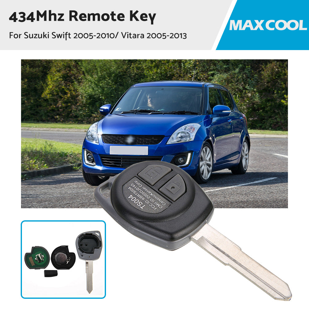 Fits Suzuki SWIFT GRand Vitara Remote Key 2005 2006 2007 2008 2009 2010 - 2013