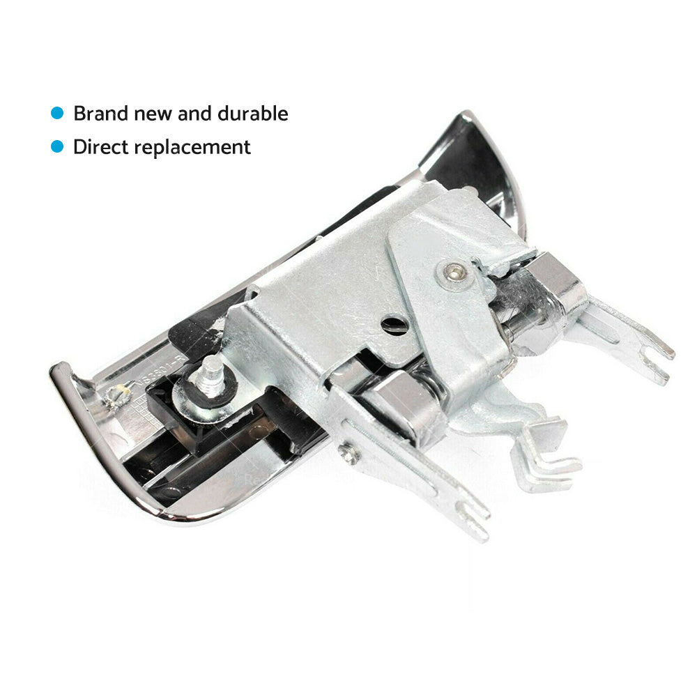 Chrome 1 Pair LHRH REAR Outer Door Handle For Nissan Pathfinder R51 2005~2013