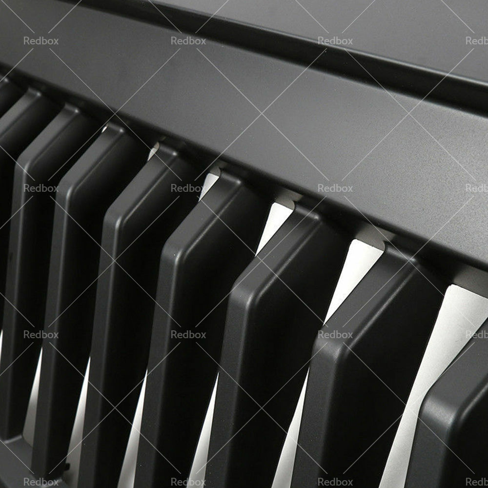 Black Front Gladiator Grille Vander Grill For Jeep Wrangler JK Unlimited 2007-18