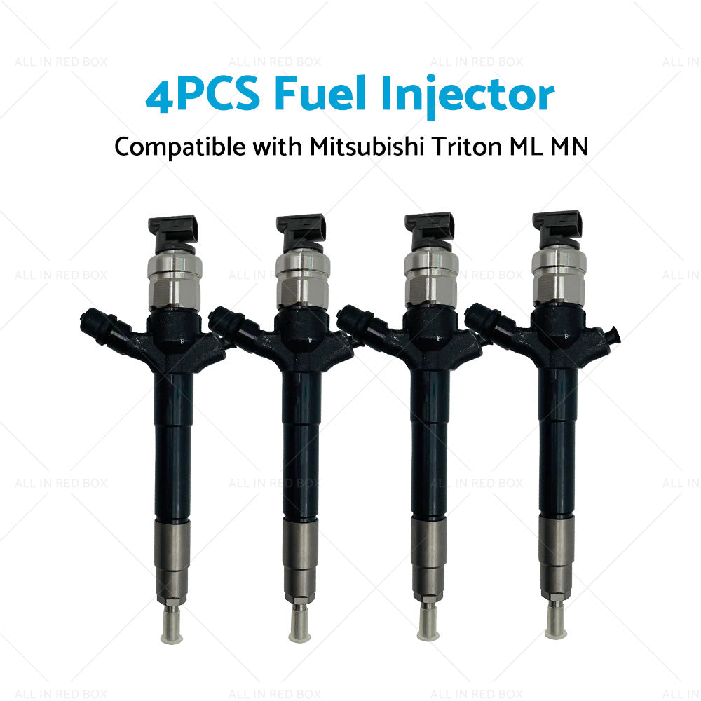 4PCS 095000-9560 Fuel injector Suitable for Mitsubishi Triton Challenger 08-15