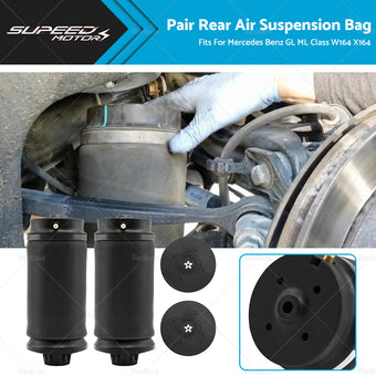 compare product 2 x Rear Air Suspension Bag Shocks Fits For Mercedes Benz W164 GL ML Class