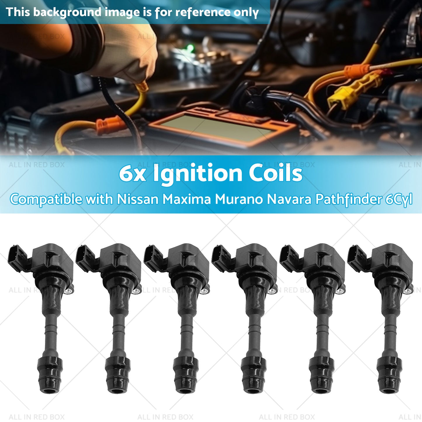 {{ Ignition Coils Suitable for Nissan Navara Pathfinder Maxima Murano 6Cyl 3. 5 4. 0L }} - Buy Car Parts Online at {{ Kaka Auto Parts }}.